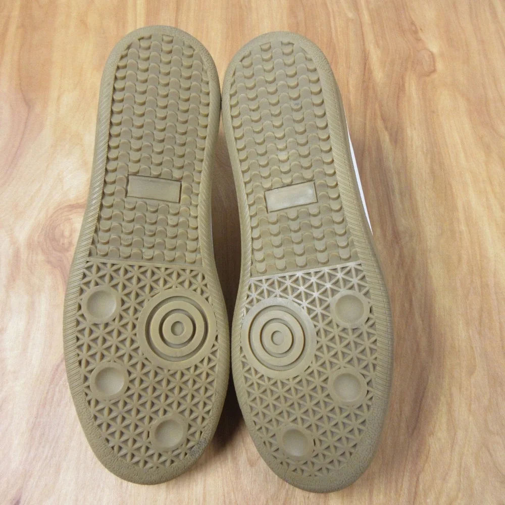 BECKETT SIMONON Geller White Leather Gum Sole Sneakers Mens‎ 11 Minimalist Shoes